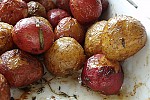 Фото рецепта: Жареный молодой картофель