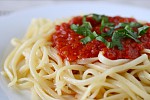 Фото рецепта: Спагетти с томатным соусом