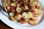 Фото рецепта: Теплый картофельный салат
