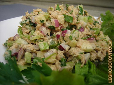 Фото рецепта: Салат из тунца