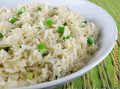Фото рецепта: Рис с чесноком
