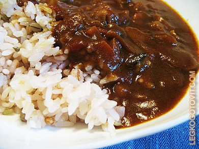 Фото рецепта: Мясной соус к рису