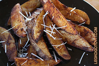 Фото рецепта: Пряные картофельные ломтики