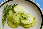Фото рецепта: Немецкий салат из огурцов