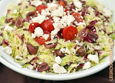 Фото рецепта: Салат итальянский из овощей