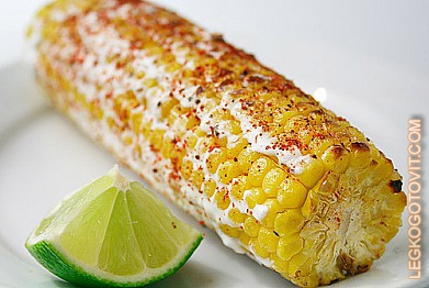 Фото рецепта: Жареная кукуруза по-мексикански