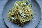 Как приготовить Спагетти с яичницей