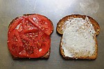 Фото рецепта: Томатный сэндвич