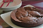 Фото рецепта: Нежный шоколадный пирог