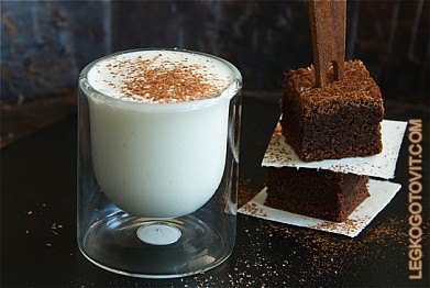 Фото рецепта: Белый горячий шоколад