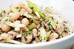 Фото рецепта: Салат из фасоли и тунца