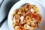 Фото рецепта: Куриное рагу с макаронами