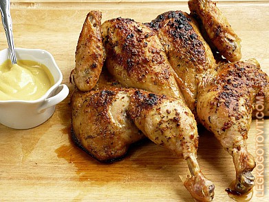 Фото рецепта: Курица в горчичном маринаде