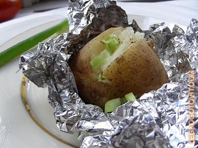 Фото рецепта: Картофель в фольге