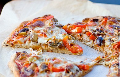 Фото рецепта: Овощная пицца