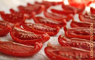 Фото рецепта: Сушеные помидоры