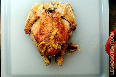 Фото рецепта: Курица тушеная в молоке