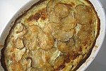 Фото рецепта: Картофель, запеченный с сыром и сливками