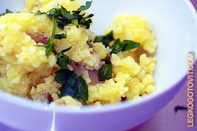 Фото рецепта: Картофельное пюре с оливковым маслом