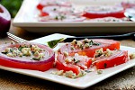Фото рецепта: Салат из помидоров и лука