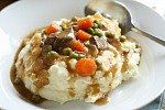 Фото рецепта: Ирландское рагу из говядины с картофельным пюре