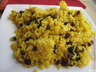 Фото рецепта: Желтый рис