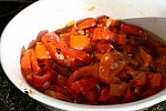 Фото рецепта: Салат из жареного сладкого перца