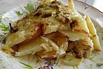 Фото рецепта: Картофель с грибами из духовки