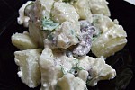 Фото рецепта: Картофельный салат с маслинами
