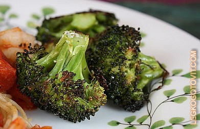 Фото рецепта: Жареная брокколи