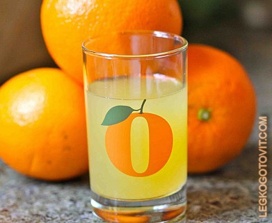 Фото рецепта: Апельсиновый лимонад