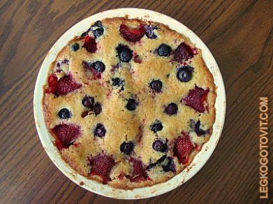 Фото рецепта: Пирог с летними ягодами