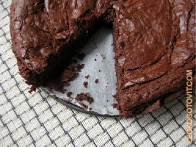 Фото рецепта: Влажный шоколадный пирог