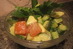 Как приготовить Салат из свежих овощей с горчицей