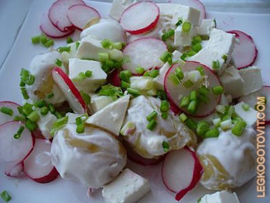 Фото рецепта: Салат из молодого картофеля