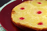 Фото рецепта: Перевернутый ананасовый пирог