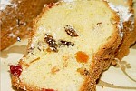 Фото рецепта: Фруктовый кекс с орехами и изюмом
