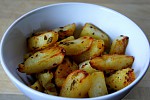 Фото рецепта: Запеченный картофель с чесноком