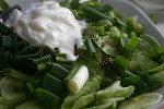 Фото рецепта: Зеленый салат