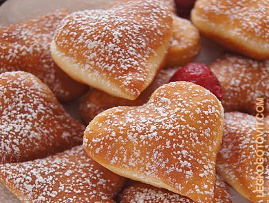 Фото рецепта: Пончики на День Святого Валентина