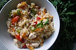 Фото рецепта: Рис с курицей и овощами