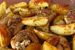 Фото рецепта: Куриные ножки с жареным картофелем