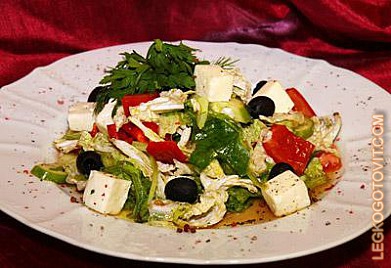 Фото рецепта: Греческий салат