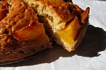 Фото рецепта: Персиковый пирог с овсяными хлопьями