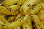 Фото рецепта: Жареный картофель с чесноком и укропом