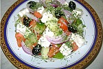 Фото рецепта: Греческий салат с фетой