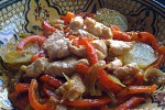 Фото рецепта: Жареная курица с перцем