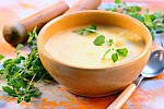 Фото рецепта: Картофельный суп с гренками