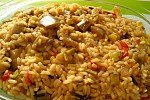 Фото рецепта: Рис с кабачками и баклажанами