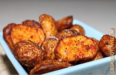 Фото рецепта: Картофель с паприкой